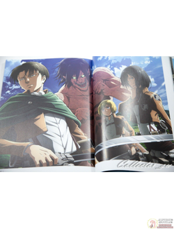 Оригинальный Арт Бук Attack on Titan Season 1, 2 (Атака титанов 1 и 2 сезон)