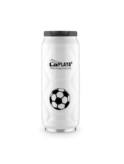 Термокружка LaPlaya Football Can, 500мл, белая, 560104