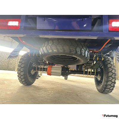 Электротрицикл грузовой ASL D4 CAB 1800 72V 68Ah