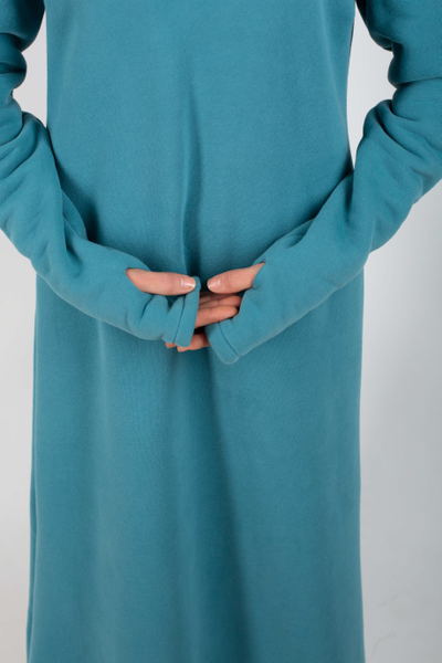 Платье спортивное с капюшоном "Прялка Времени"