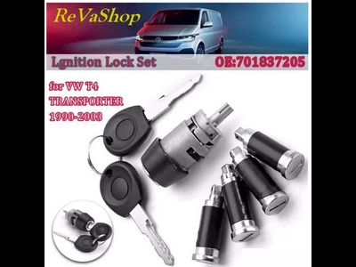 Фиксатор цилиндр личинка сердцевина замка левой правой двери автомобильной двери для VW TRANSPORTER
