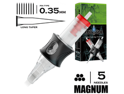 5 MGLT/0.35 - Magnum Long Taper "DragoArt Frottage"