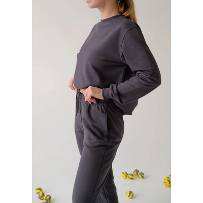 ШТАНЫ спортивные Volleylife размер (с 50-56) черный/графит