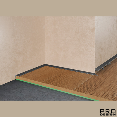 Щелевой плинтус PRO DESIGN MINI 7067  Не анодированный