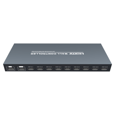 DE/VT-VW33 Контроллер видеостены 4К 3x3 (9 выходов для мониторов 4К) с входом HDMI/DP/Type-C и поворотом на 180 градусов