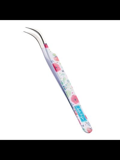 Пинцет Lash&amp;Go - «ИЗОГНУТЫЙ 90°»