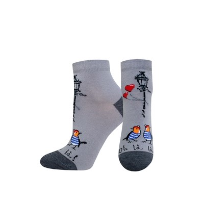 Носки женские хлопок  Брестские Classic Арт. 21с 1145 рис. 455 серо-сиреневый