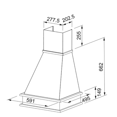 FCL 60 A2 EGC (321.0592.486) неокр.вытяжка