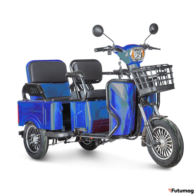 Электротрицикл Rutrike Тубан синий