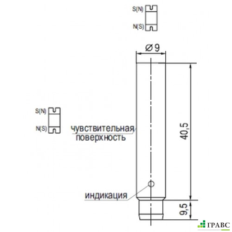 Магниточувствительный датчик MS FE4CA-41-LS40