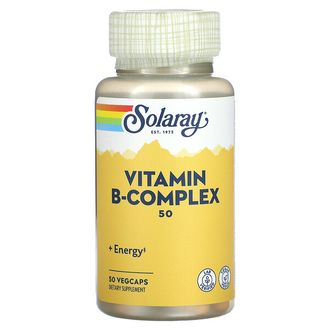 (Solaray) Vitamin B-Complex 50 mg - (50 капс)