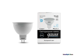 Gauss Elementary LED MR16 9w 865 240v GU5.3