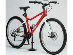 Велосипед детский TT233/ 7ск  24" красный рама 15"