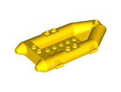 Boat, Rubber Raft, Small, Yellow (30086c01 / 4106548 / 4501128 / 6099480)