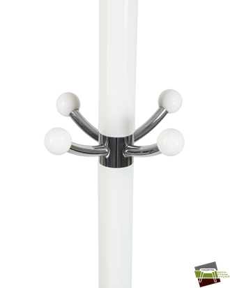 Вешалка напольная DOBRIN BONNY, белый мрамор, белый