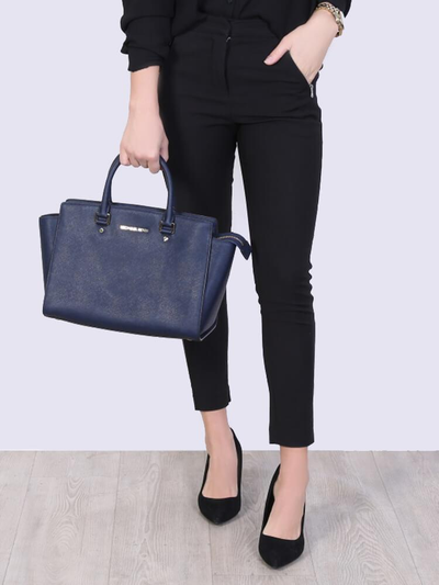 Сумка Майкл Корс Selma Large синяя