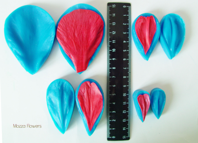 "Лепесток пиона" Силиконовый молд (вайнер)