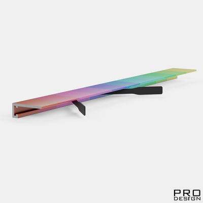 Щелевой плинтус PRO DESIGN MINI 7067 Покраска по RAL