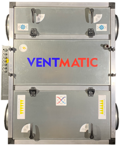 КОМПАКТНАЯ ПРИТОЧНО-ВЫТЯЖНАЯ УСТАНОВКА С ПЛАСТИНЧАТЫМ РЕКУПЕРАТОРОМ до 1000 м3/ч, 6,0 КВТ (МОДЕЛЬ. VMPVU-E-PR-1000-6.0/3-1)