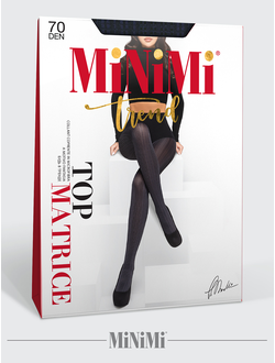 Колготки женские цветные MiNiMi Top Matrice 70 den