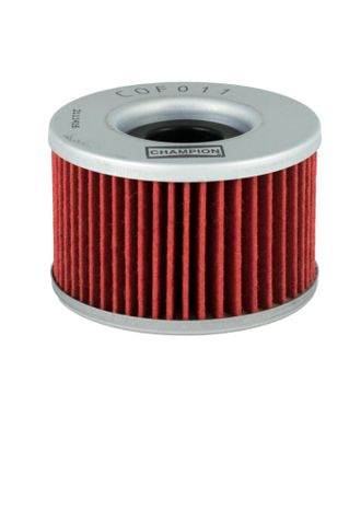 Масляный фильтр Champion COF011 (Аналог: HF111) для Honda (15412-413-000, 15412-413-005, 15412-KEA-003, 15412-KK9-911, 154A1-413-000, 154A1-MA6-000)