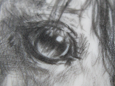 Сказочное колье "Око Единорога" - крупное фэнтези-украшение с элементами викторианского стиля