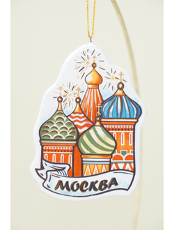 Комплект ёлочных игрушек "Москва Златоглавая"