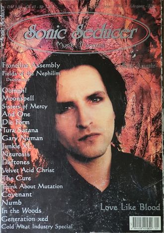 Sonic Seducer Magazine March 1998 Love Like Blood, Иностранные музыкальные журналы, Intpressshop