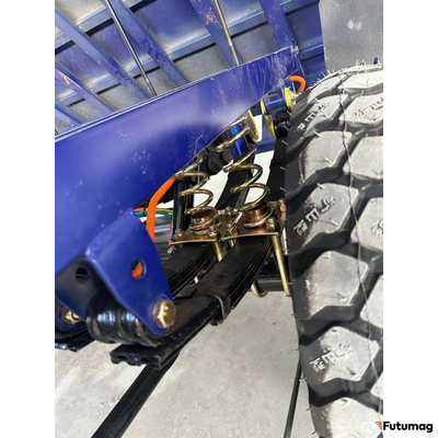 Электротрицикл грузовой ASL D4 CAB 1800 72V 68Ah