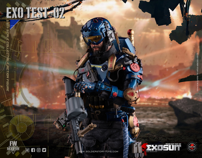 Боец в экзоскелете 2.0 - КОЛЛЕКЦИОННАЯ ФИГУРКА 1/6 scale EXO-SKELETON ARMOR SUIT TEST-02 (SS125) - SOLDIER STORY