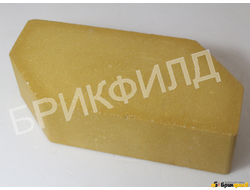 кирпич облицовочный фасонный (2). Желтый. Кирпичный завод Брик Филд