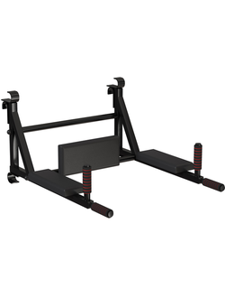 Брусья навесные 3в1 для шведской стенки цвет черный