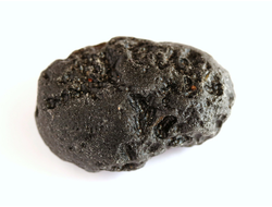 Тектит "Индошинит", галтовка, Китай (34*22*17 мм, 15 г) №16603