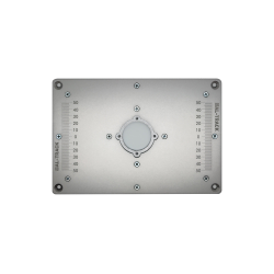 Пластина универсальная для установки фрезера в стол 170*250 мм. с гравировкой линеек