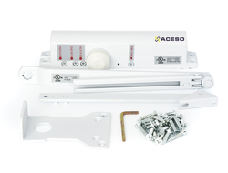 Дверной доводчик с отсрочкой закрывания до 35 секунд. Морозостойкий с ветровым тормозом.