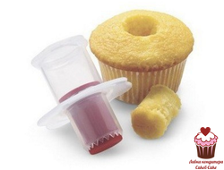 Инструмент для вырезания сердцевины из капкейка