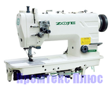 Промышленная 2-х игольная швейная машина ZOJE ZJ-8420А (6,4мм) (1/4&quot;) (комплект с фрикционным приводом)