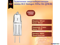 BLV Halogen 100w 12v GY6.35