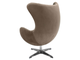 EGG CHAIR (латте, искусственная замша)