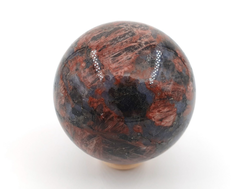 Шар Гранит Калгуваара, Россия, Карелия (45 мм, 131 г) №28087