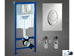 Инсталляция Grohe Rapid SL 38721001, в сборе с Skate Air хром