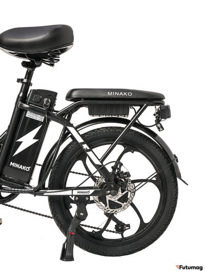 Электровелосипед Minako F7 черный