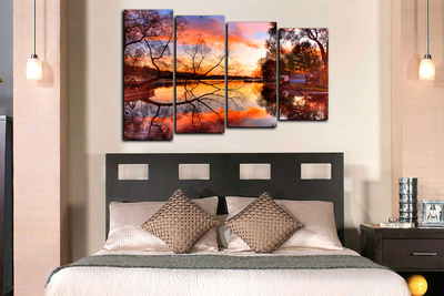 Модульная картина "Идеальный вечер"