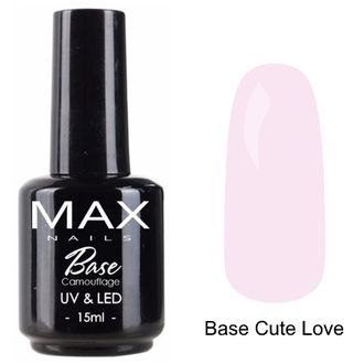 MAX Nails Base Camouflage Cute Love 15ml