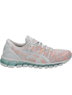 Asics Gel-Quantum 360 Серые с оранжевым