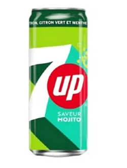 Газированный напиток 7up Mojito Can Slim 330мл