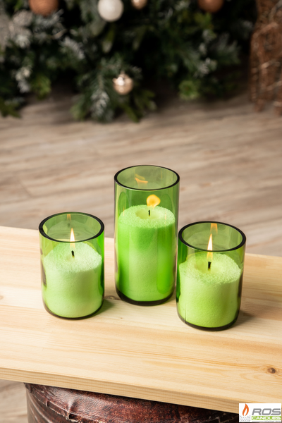 НАБОР СВЕЧЕЙ №2V (с винными подсвечниками)