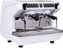 Кофемашина Nuova Simonelli Appia Life Compact 2 Gr V white высокие группы, экономайзер, автомат, белая