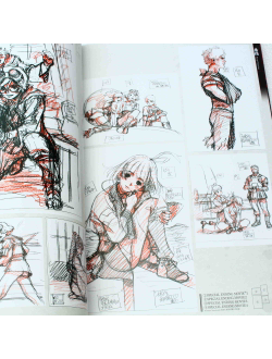 Оригинальный Арт Бук Kabaneri of The Iron Fortress (Кабанэри железной крепости)