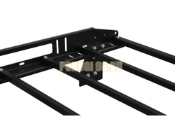 Багажник разборный высокой грузоподъёмности 8-ми опорный, 2,4х1,4м, места крепления доп.фар и номерного знака Land Rover Defender 110 1983-2007 (01.270.40)